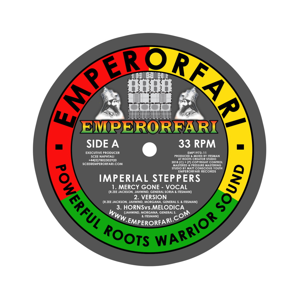 IMPERIAL STEPPERS HORNZ V MELODICA