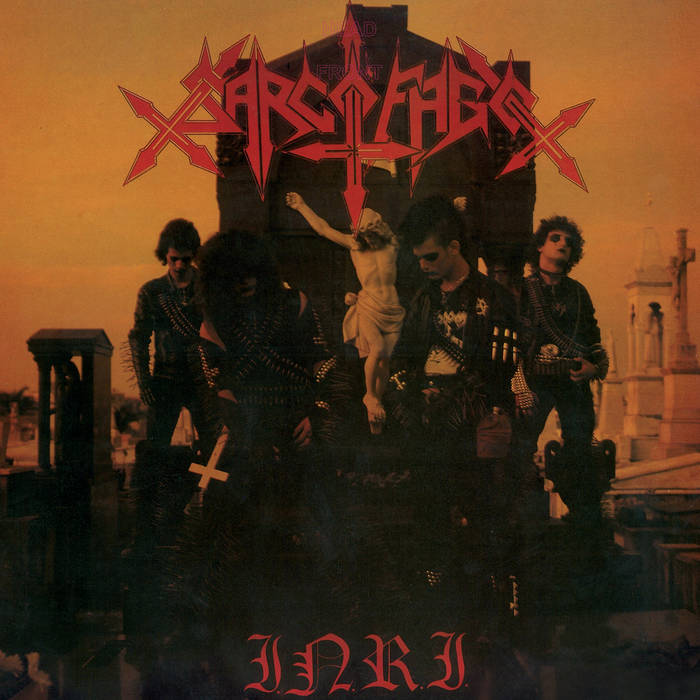 米LP Sarcofago I.N.R.I. ZEBU005LP Greyhaze Records /00260 I.N.R.I. | Sarcofago | Greyhaze Records