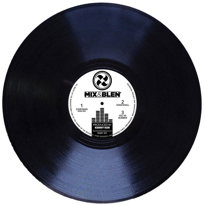 Kenny  Mixes... P&P 7インチ レコード Mix & Blen Vinyl Series 1 EP | Dj Kenny Ken | Ibiza Records