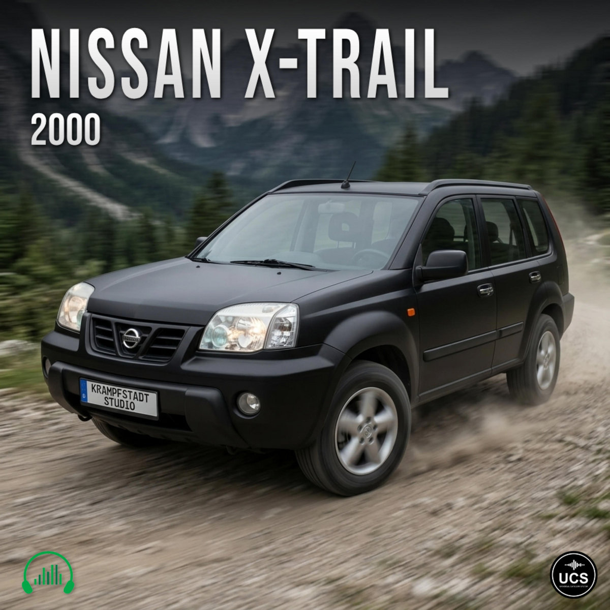 Nissan X-Trail 2000 compact crossover SUV sport utility vehicle