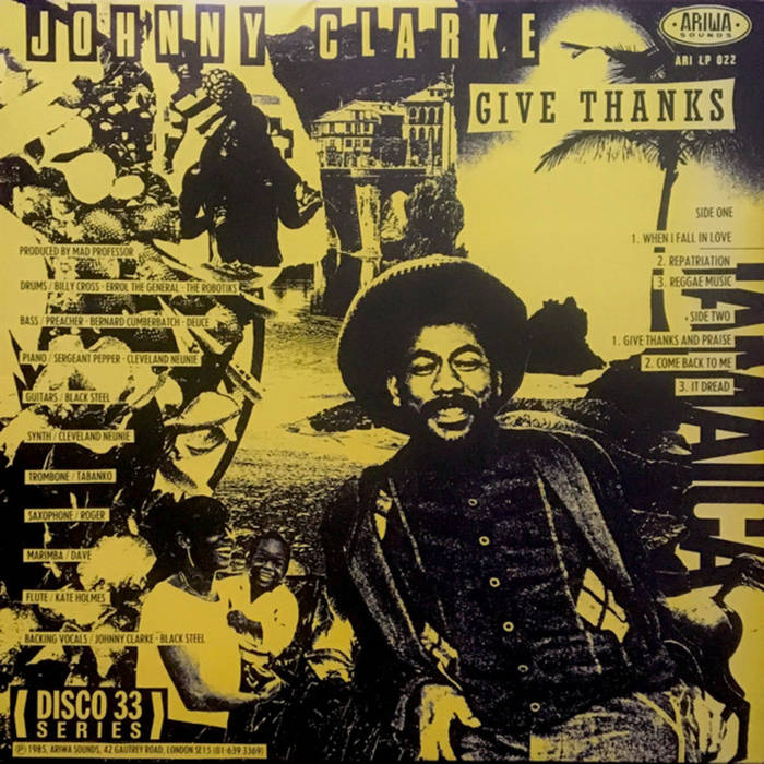Johnny Clarke GIVE THANKS レコード Give Thanks | Johnny Clarke | Johnny Clark