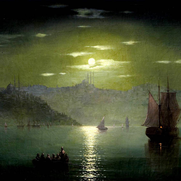 Лунная дорожка айвазовский картина