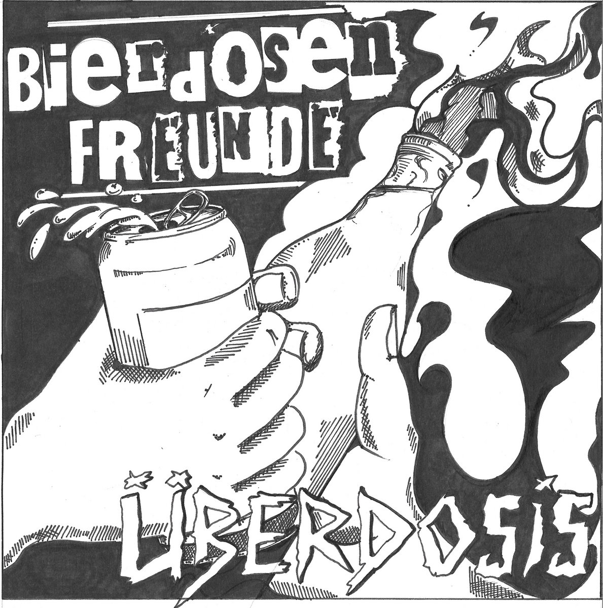 Split 7'' mit Überdosis