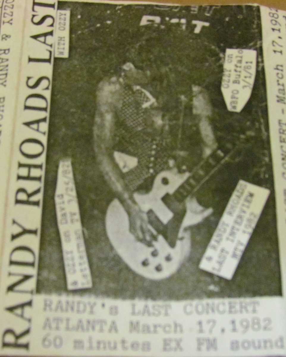Randy Rhoads – The Earliest Sessions – Vinyl (LP, Unofficial