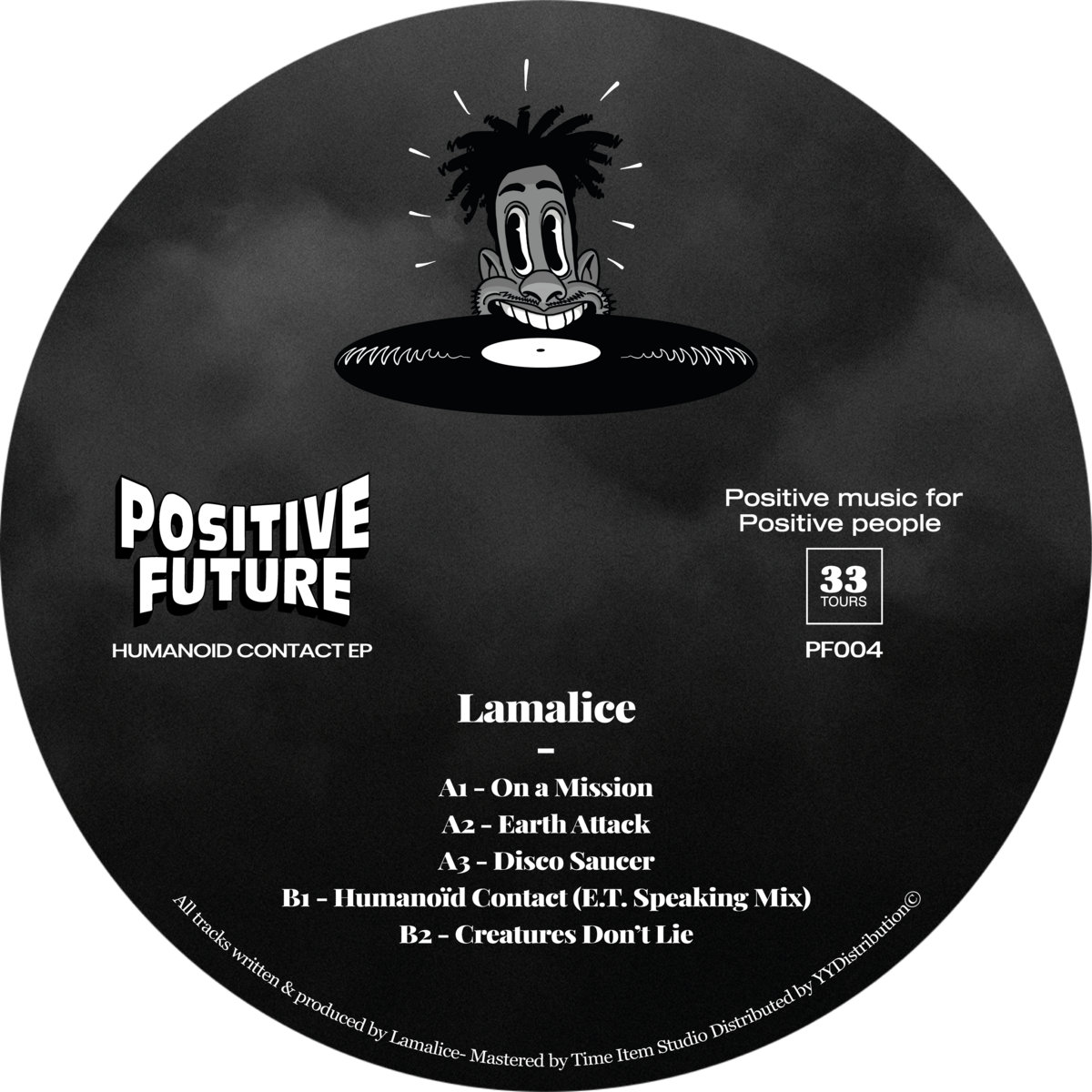 Positive Future 004 - Humanoid Contact EP | Lamalice