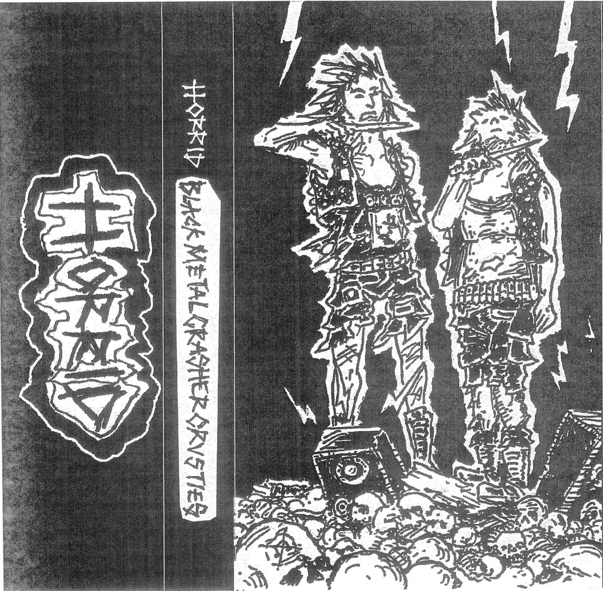 BLACK METAL CRASHER CRUSTIES CS | HORRID