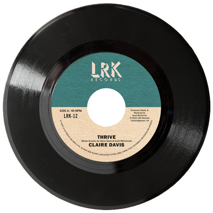 Claire Davis – Thrive / Playground Thrive / Playground REISSUE 45 | Claire Davis | LRK Records