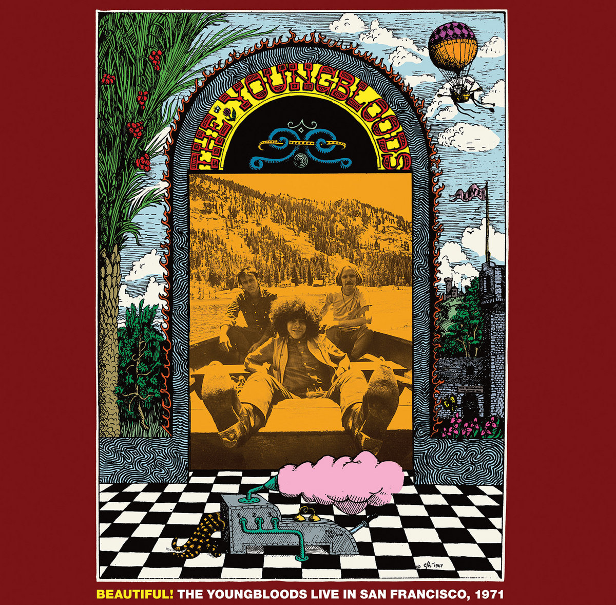 1969年 ヴィンテージポスター The Youngbloods Love Beautiful! (Live