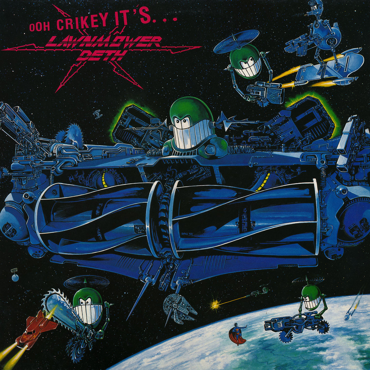 Ooh Crikey It's / Kids in America | Lawnmower Deth