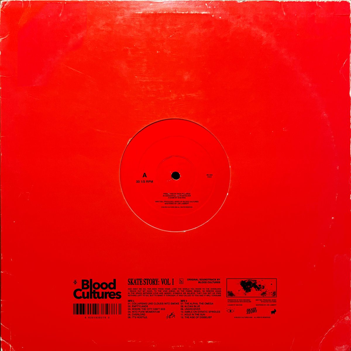 Skate Story: Vol. 1 by Blood Cultures