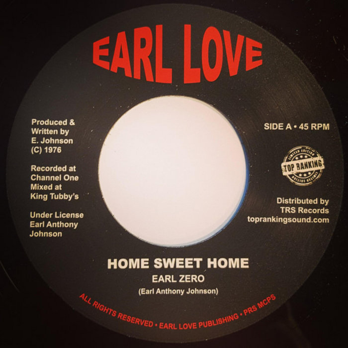 EARL ZERO Home Sweet Home TRS Records