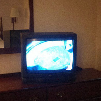 watching TV backwards