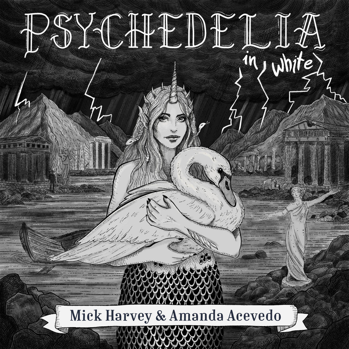 Psychedelia in White | Mick Harvey & Amanda Acevedo | Mick Harvey