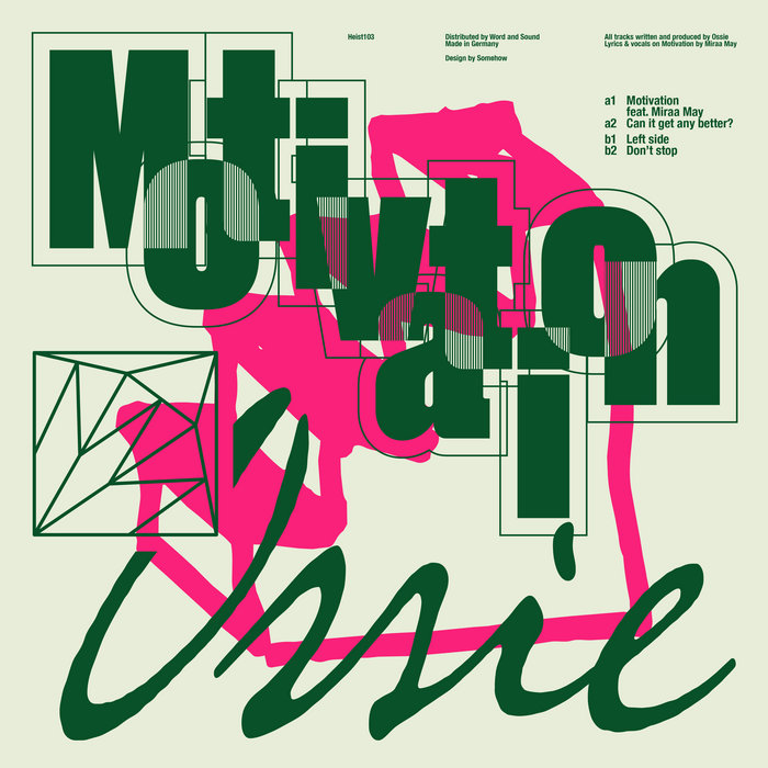 Pochette de Motivation EP par Ossie