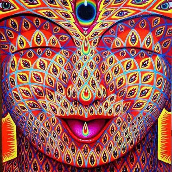 Глаза рисунки психоделика