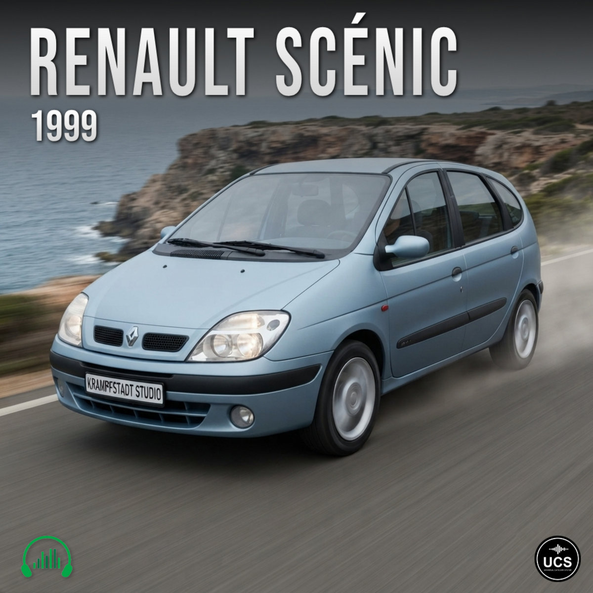 Renault Scenic 1999 compact MPV minivan multi-purpose vehicle