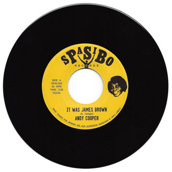 ANDY COOPER IT WAS JAMES BROWN 7インチレコード Andy Cooper – It Was James Brown – Vinyl (7