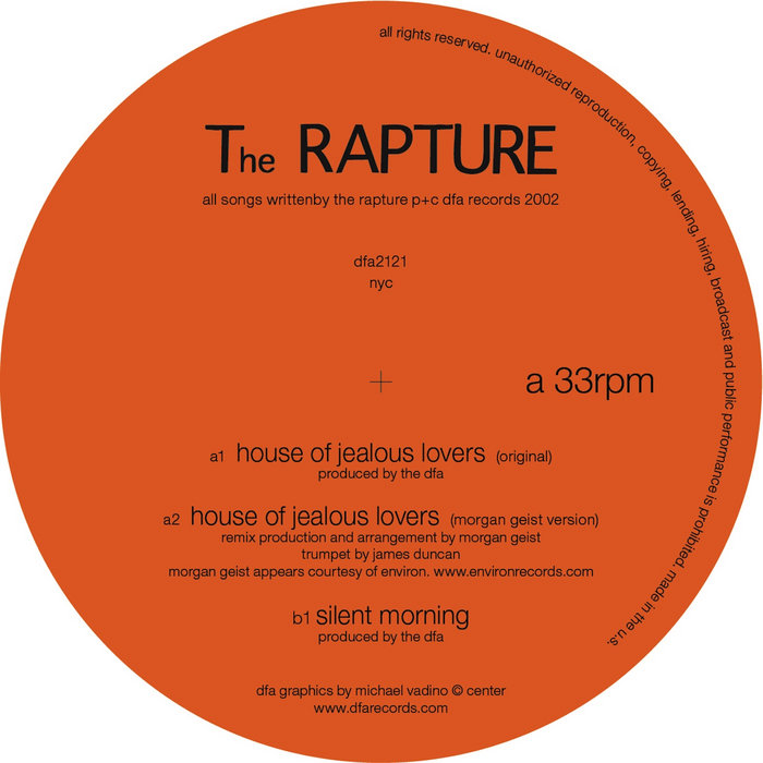 House Of Jealous Lovers | The Rapture