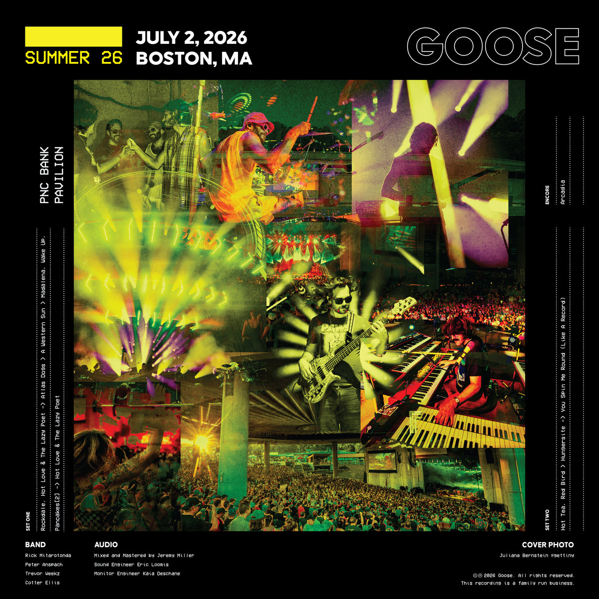 2026/07/02 PNC Bank Pavilion, Holmdel, NJ | Goose