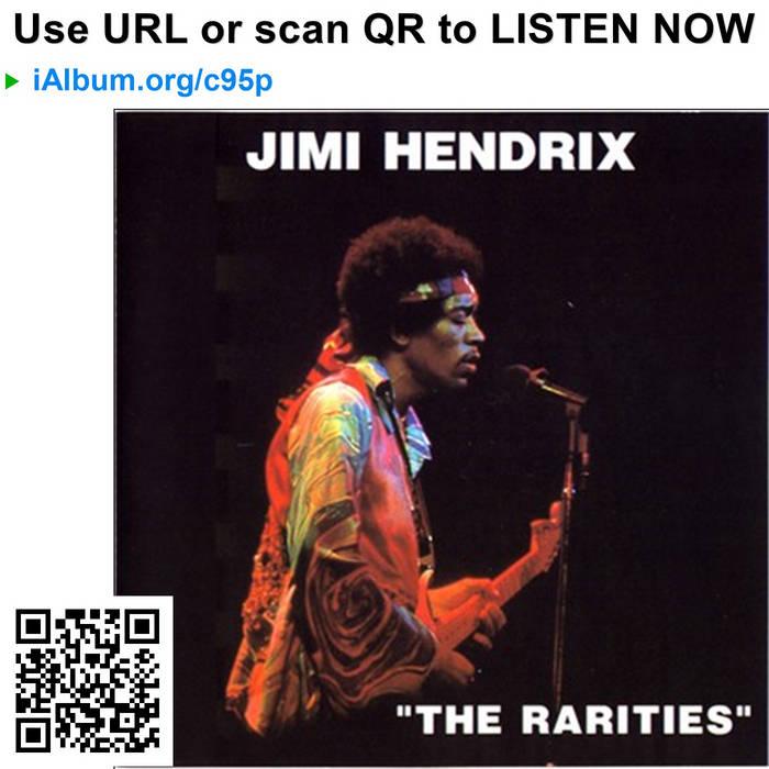 JIMI HENDRIX/ジミ ヘンドリックス/RARITIES The Rarities | Jimi Hendrix