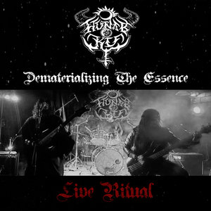 Dematerializing The Essence Live Ritual cover