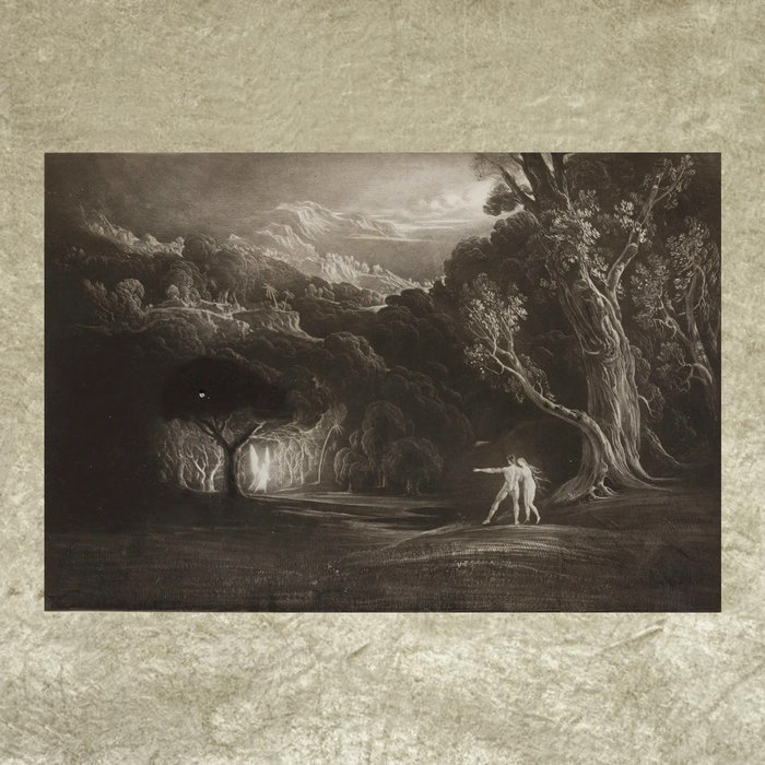 Adam and Eve behold the angel Raphael | IO | Paradise Lost