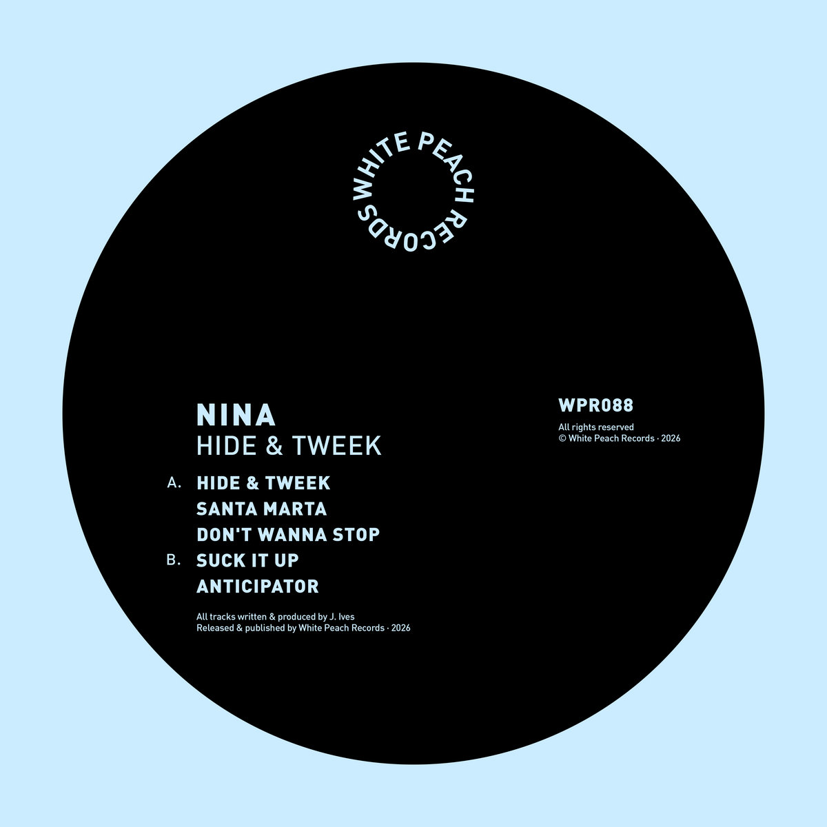 WPRLP001 - Between Surface | Glume & Phossa | White Peach