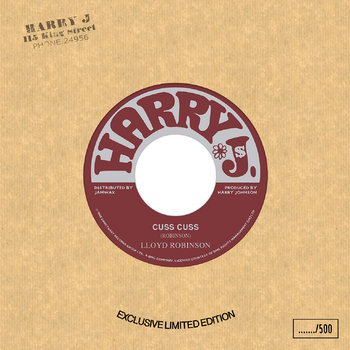 洋楽 Cuss Cuss LLOYD ROBINSON 7'inch Lloyd Robinson - Cuss Cuss (7