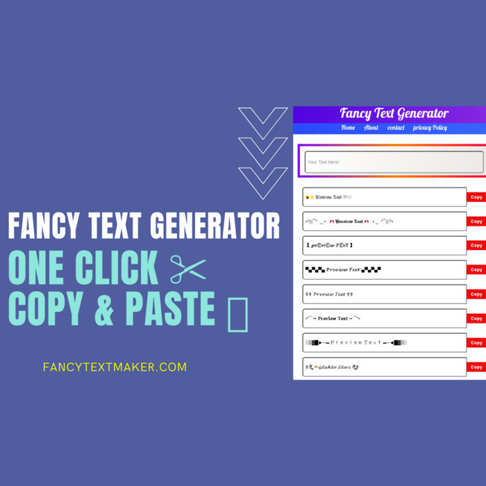 Fancy Text Generator Fancy Text Fancy text generator
