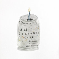 birthday cake EP cover art