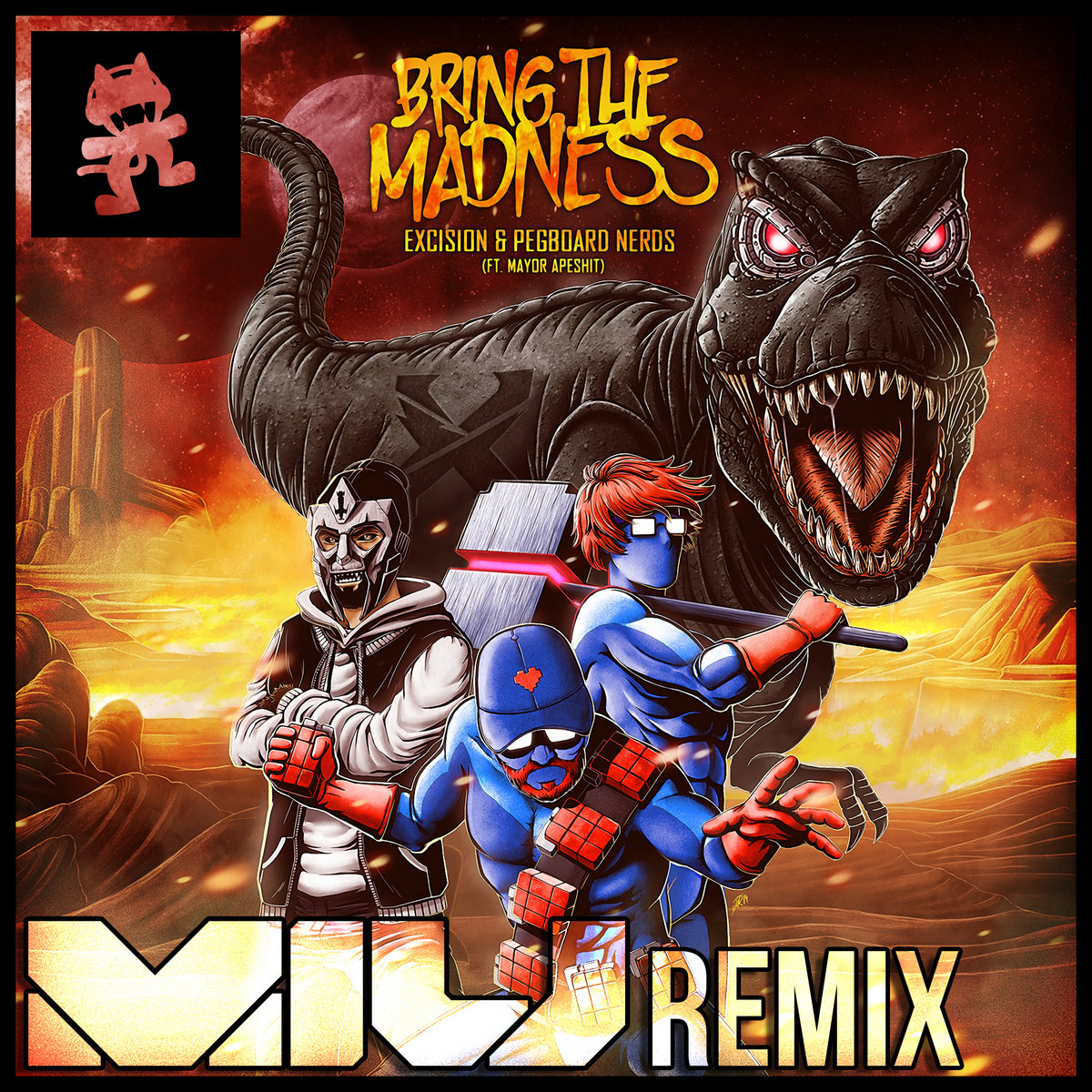 Excision x Pegboard Nerds - Bring the Madness feat. Mayor Apeshit