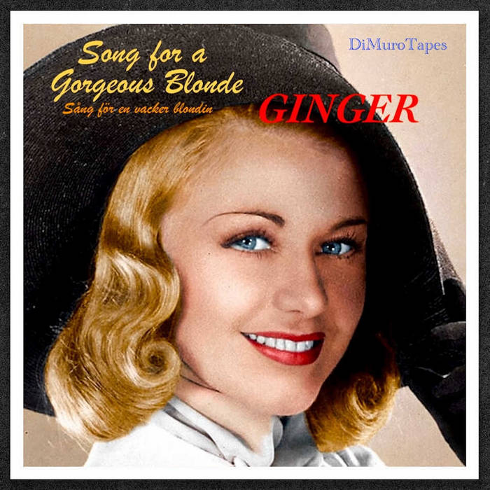 Song for a Gorgeous Blonde - GINGER album artwork
