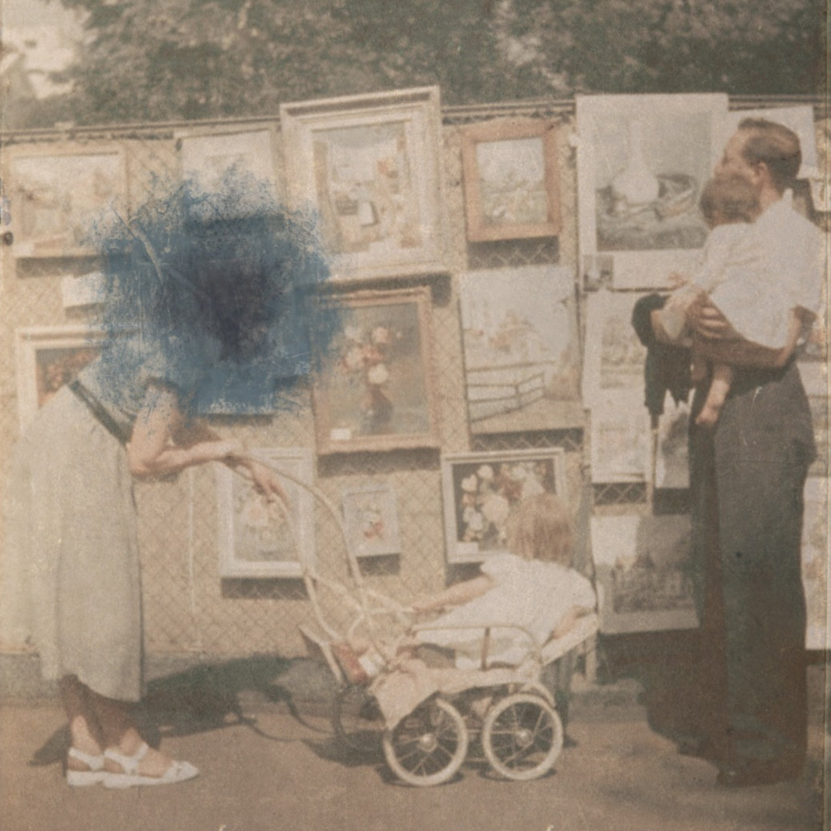 Watering a Paper Flower