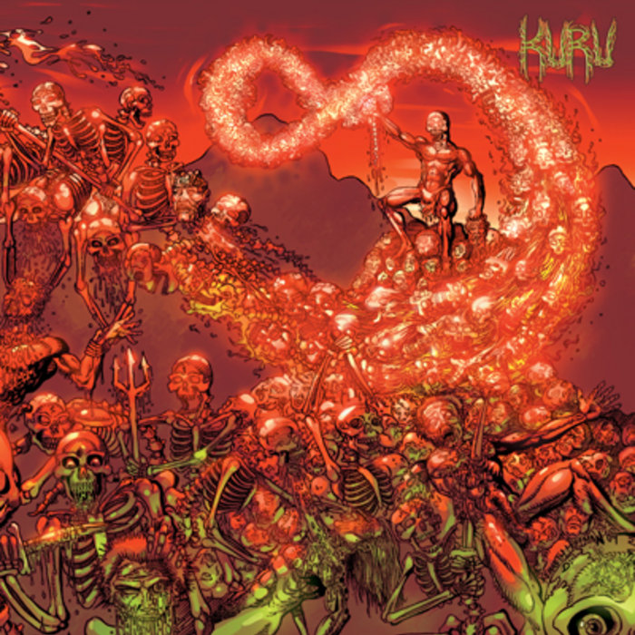 Kuru "Epidemic" 12 Inch Vinyl Buriedinhell Records