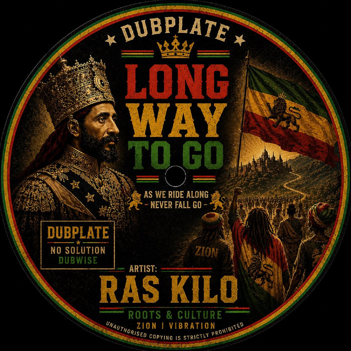 Pochette de LONG WAY TO GO(RIDE ALONG par RAS KILO