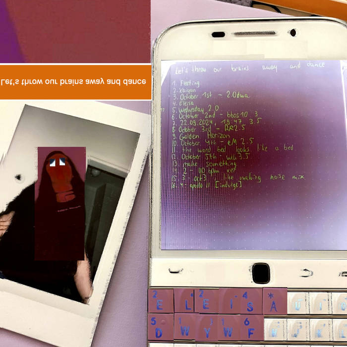 Let's throw our brains away and dance Eleisa