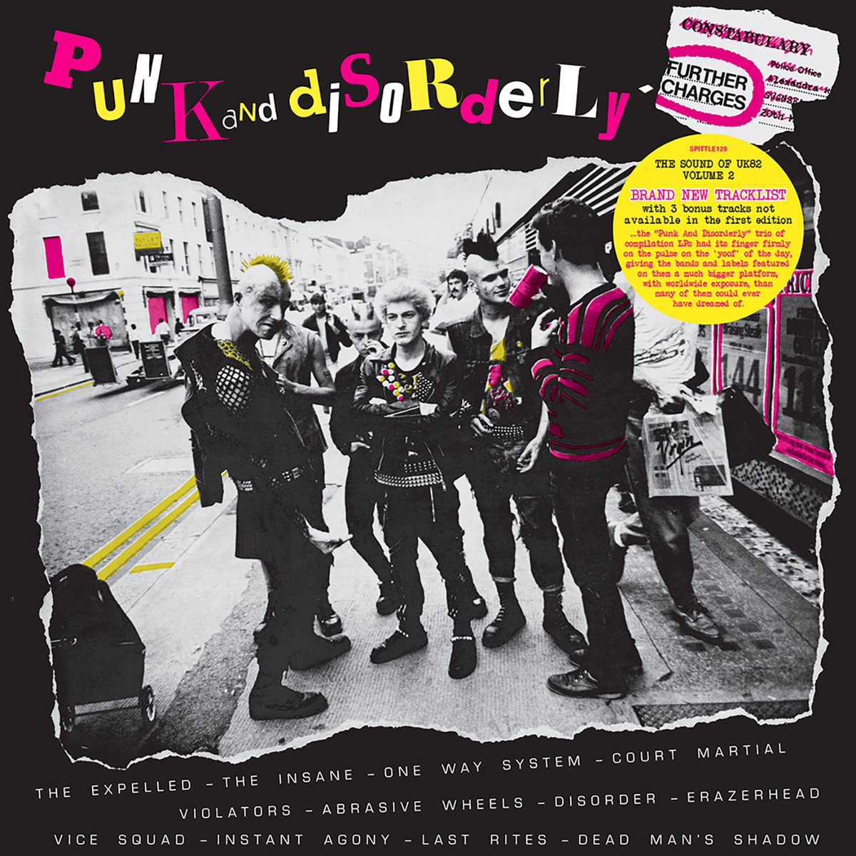 Punk And Disorderly Volume V/A Spittle Records
