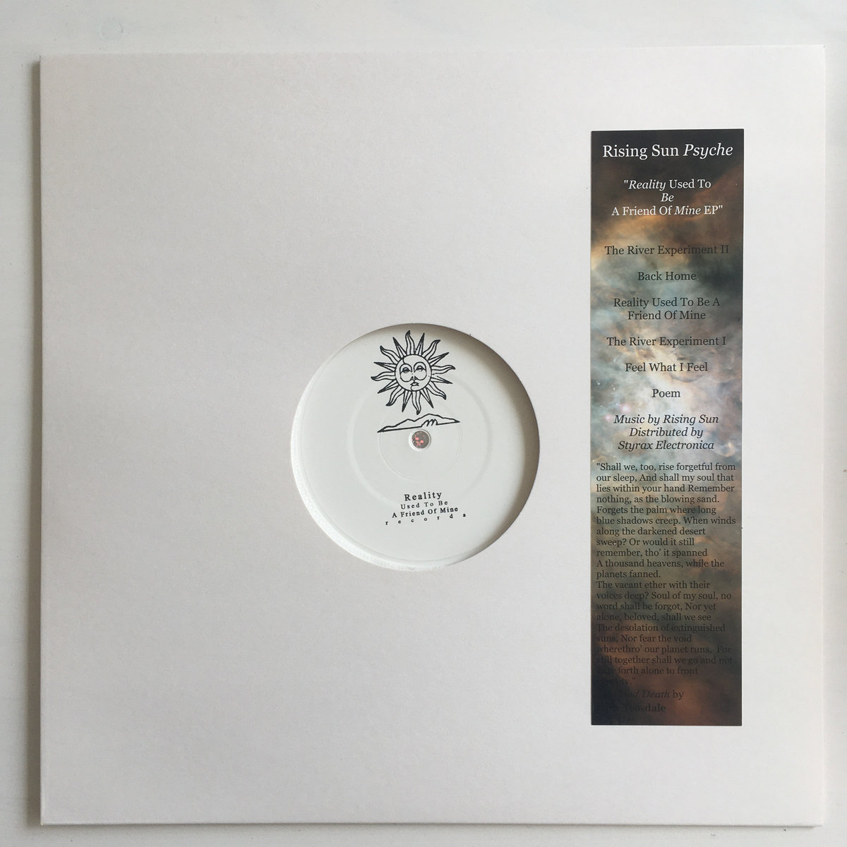 Sun Rising Vinyl ``Bandcamp only`` rising sun psyche alias Rising Sun