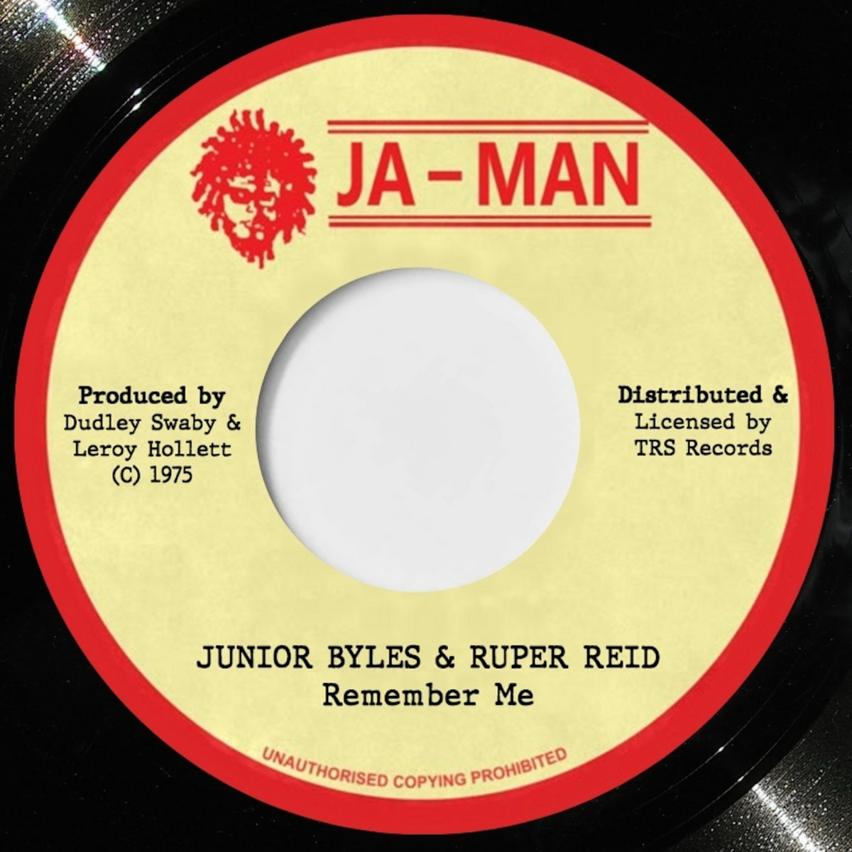 ジャマイカ7” Junior Byles &amp; Rupert Reid Remember Me none Ja-Man Records /00050 JUNIOR BYLES & RUPERT REID - Remember Me | TRS Records