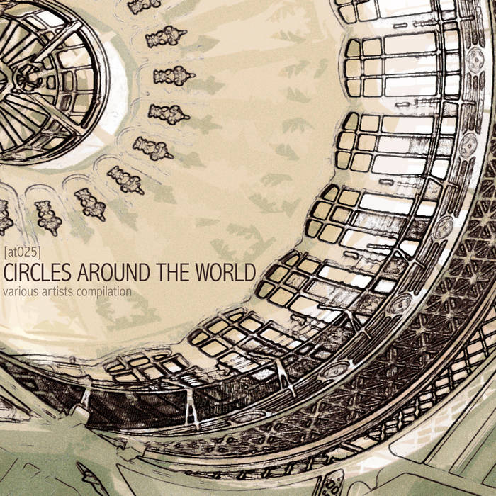 Lets go around in circles and dance. Circle around. various world.