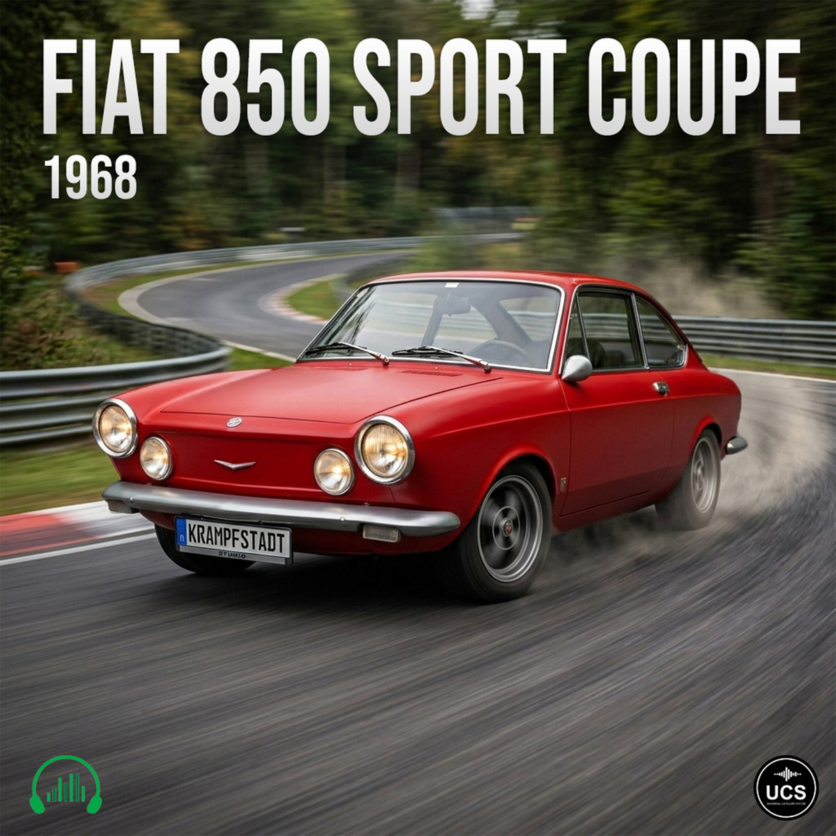 Fiat 850 Sport Coupe 1968 Sports Car