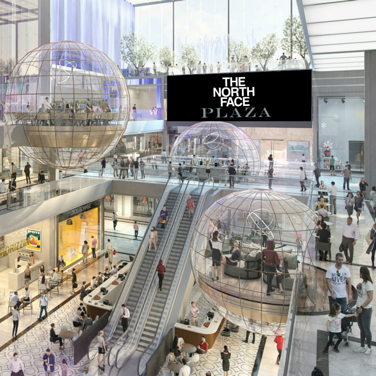 The North Face Plaza | Crystal Court