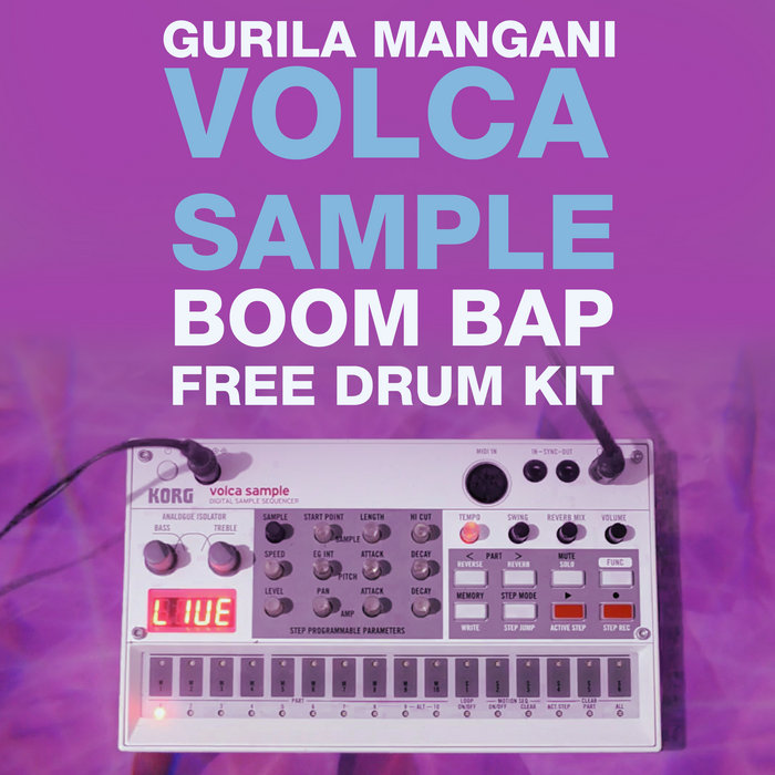 VOLCA SAMPLE BOOM BAP (FREE DRUM KIT/SAMPLE PACK) Gurila Mangani