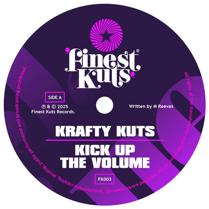 Pochette de Kick Up The Volume par Krafty Kuts