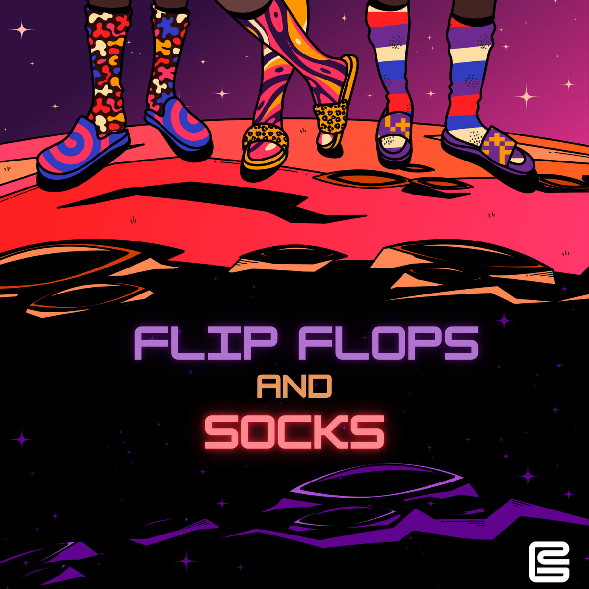 Flip Flops And Socks