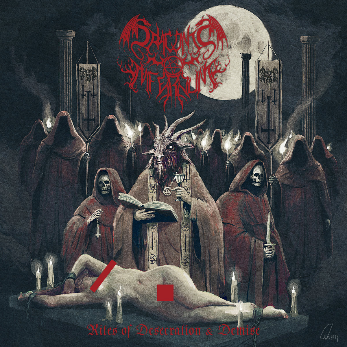 Rites of Desecration & Demise | Draconis Infernum | Bad Moon