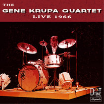 The Gene Krupa Quartet: Live 1966 cover art