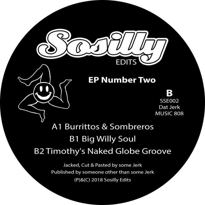 豪12” Jb Edits Ep Number Two SSE002 SOSILLY EDITS /00250 Number Two EP | JB Edits | Sosilly