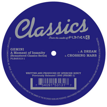 A Moment Of Insanity | Gemini | Planet E Communications