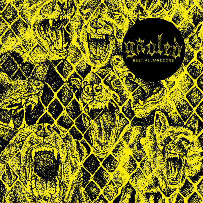 Bestial Hardcore flexi (LUNGS-236) | GAOLED | IRON LUNG Records